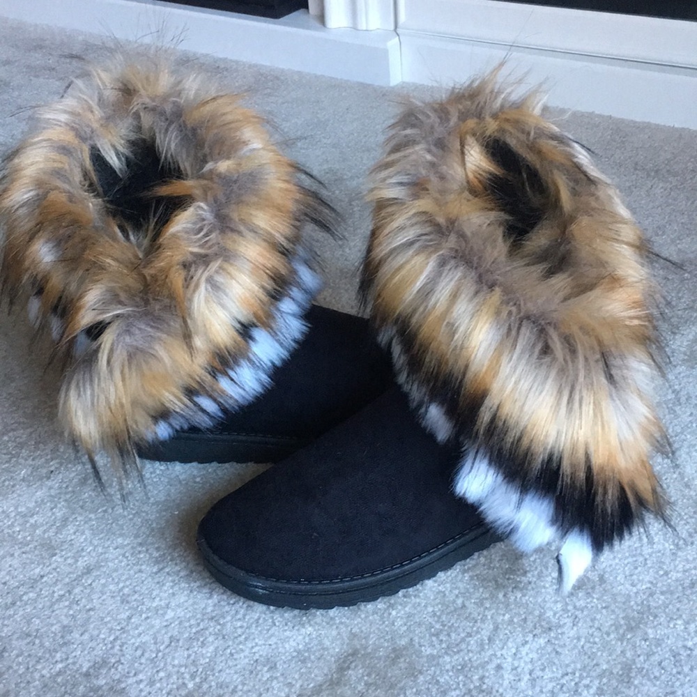 Faux Fur Winter Boots